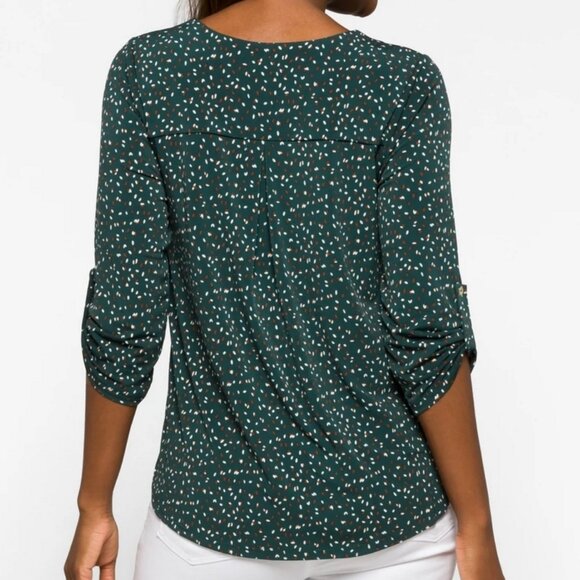 Beacon Patty Roll Tab Knit Top - Picture 2 of 3